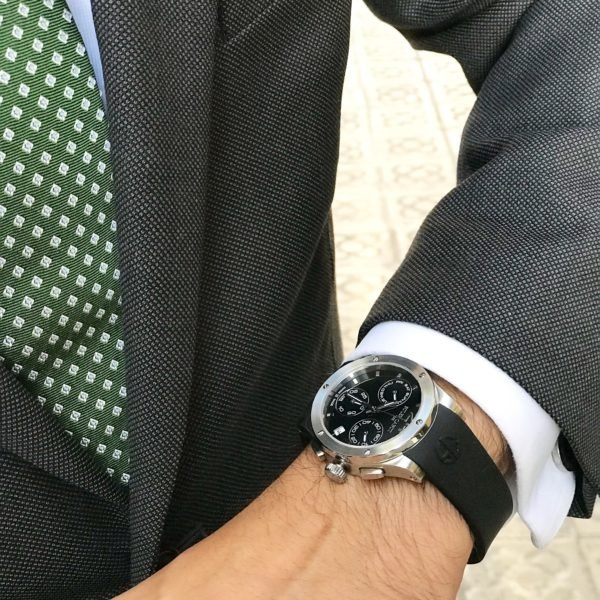 24H Chrono Esfera Negra