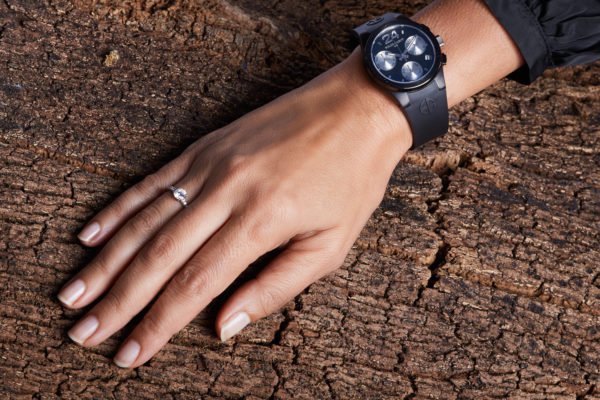 Reloj SC Lady Chrono All black esfera bicolor