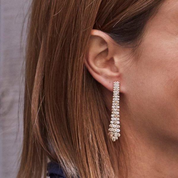 SC – Pendientes de diamantes brown